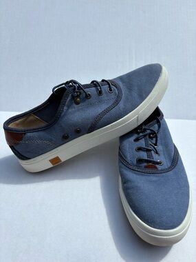 TIMBERLAND WOMEN AMHERST OXFORD CANVAS CASUAL SNEAKERS